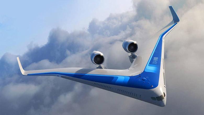 اولین پرواز آزمایشی نمونه مفهومی هواپیمای آینده نگرانه Flying-V: مسافرها و بارها در بال ها می نشینند