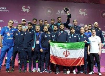پهلوانان کشتی آزاد ایران با حمایت همراه اول قهرمان آسیا شدند