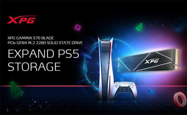 با اس اس دی XPG S70 حافظه PS5 خود را ارتقا دهید