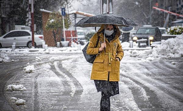 بارش برف و باران در بیشتر نقاط کشور