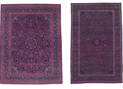 شرح موزه فرش درباره فرش های ناپدیدشدۀ سعدآباد